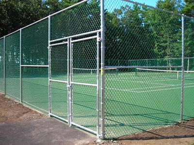 المجلفن سلسلة ربط ملاعب التنس السياج.