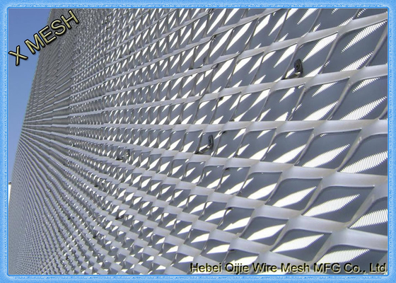 مسطح قياس ثقيل شبكة معدنية موسعة نسيج مرتفع السطح 1.2x2.4 م الحجم