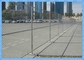 كندا القياسية مسحوق المغلفة ملحومة شبكة أسلاك السياج المؤقت 6 × 10 أقدام