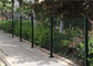 الأمن الأخضر Powser طلاء شبكة أسلاك السياج لوحات للسكن