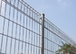 2.1m X 2.4m High Security Curved Metal Fence , Wire Mesh Brc Fencing