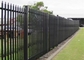 العتيقة الصلب الحائط حديقة سياج عالية الشد الأمن مربع أنبوب سياج الحديد