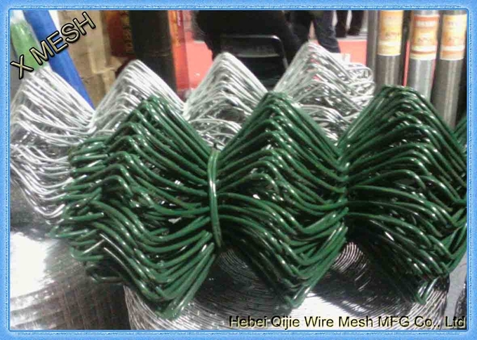 الأخضر PVC المغلفة سلسلة ربط السور- CLF001