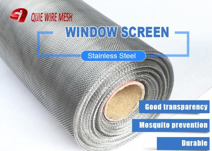 نافذة الشاشة الفولاذ المقاوم للصدأ