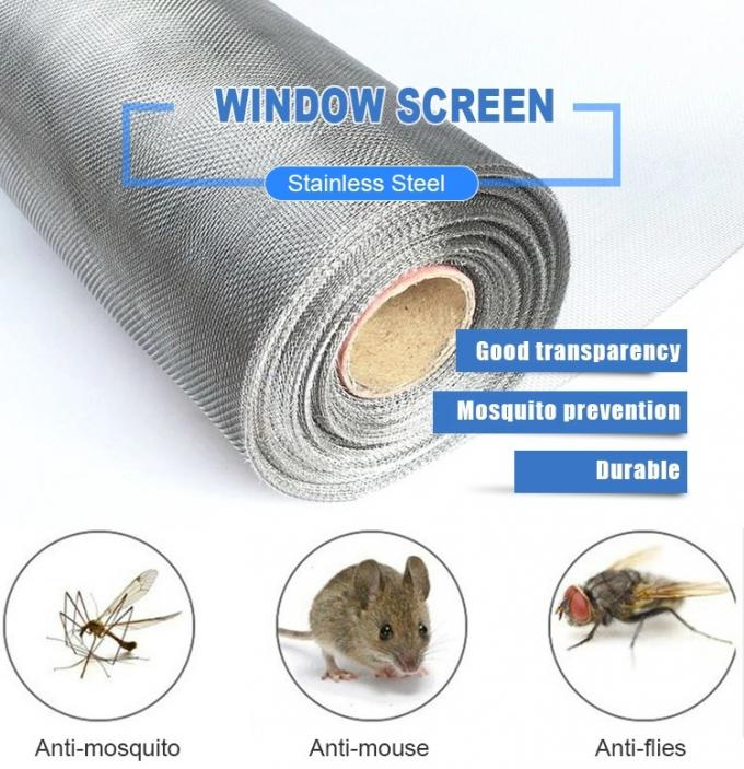 سهل نسج الحشرات المقاوم للصدأ الشاشة