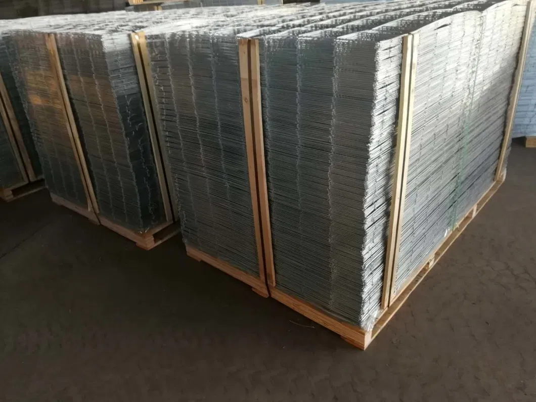 10 × 10 سم عالية التسليح المجلفن الملحومة ورقة شبكة سلكية للبناء 0