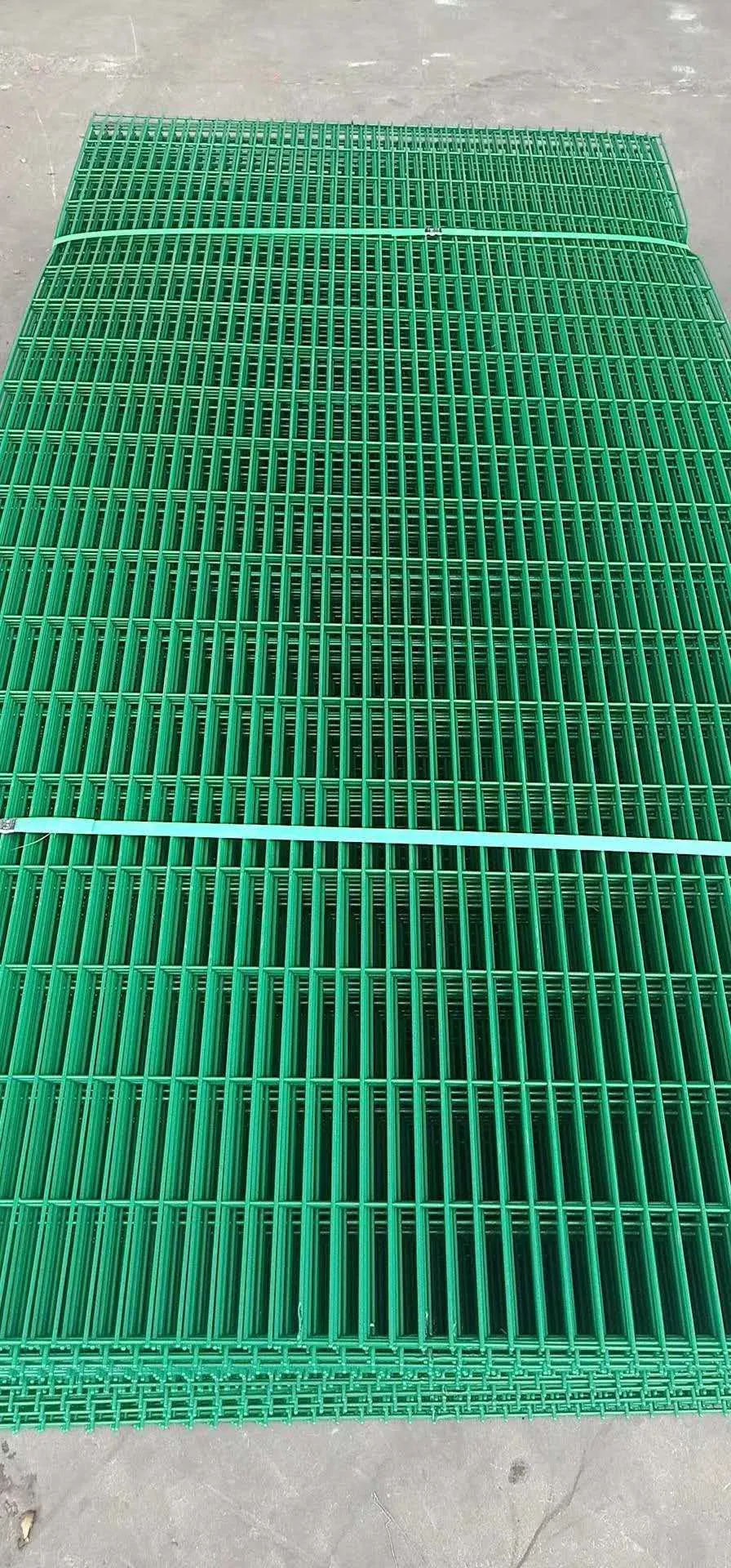 10 × 10 سم عالية التسليح المجلفن الملحومة ورقة شبكة سلكية للبناء 2