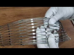 حديقة الحيوانات قفص الحماية الأسوار الفولاذ المقاوم للصدأ شبكة الشاشة توسيع شبكة الأسلاك الحبل الكابل شبكة