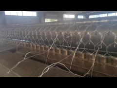 ASTM A 975 كينيا 2x1x1m سلة غابيون ، 2x1x0.5m سلة غابيون