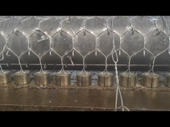 بولي كلوريد الفينيل مغلفة بطبقة من الألومنيوم والزنك المجلفن سلة حاجز التراب الملحومة للجيش