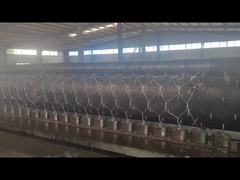 بولي كلوريد الفينيل مغلفة بطبقة من الألومنيوم والزنك المجلفن سلة حاجز التراب الملحومة للجيش