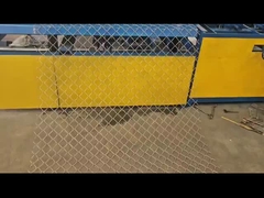 حفرة غالوانيسية إعصار 60x60 50ft PVC مغلفة بسلسلة وصلة السياج ارتفاع 1.8m