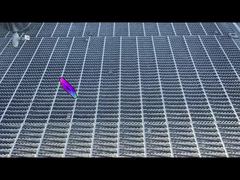 شبك فايبر جلاس (FRP) مضاد للانزلاق، جمالي، صديق للبيئة، مادة صناعية عالية الجودة