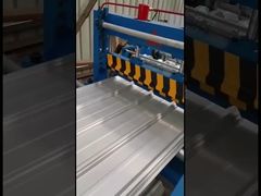 خدمات معالجة طبقة سقف الفولاذ المموجة الملونة بالقطع واللحام