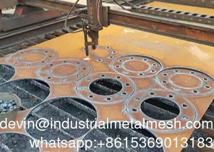 صفيحة فولاذ كربوني مثقبة SS400 للوحة الغربلة