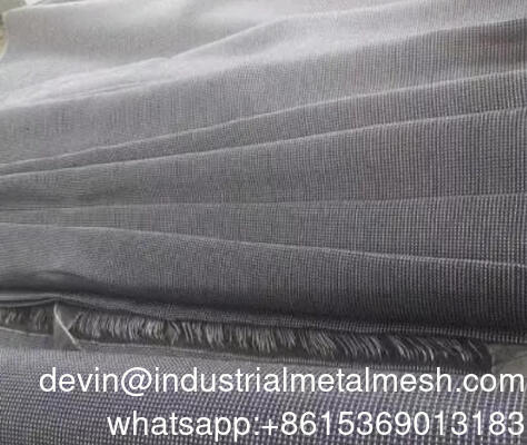 شبكة أسلاك الفولاذ المقاوم للصدأ عالية الجودة 304 316 شبكة تصفية معدنية منسوجة