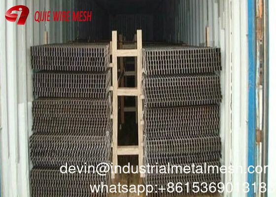 المستخدمة على نطاق واسع G655 الضغط الثقيل الحديدية المطاطية الشبكية للشاحنات تحميل رصيف ومنصة البحر