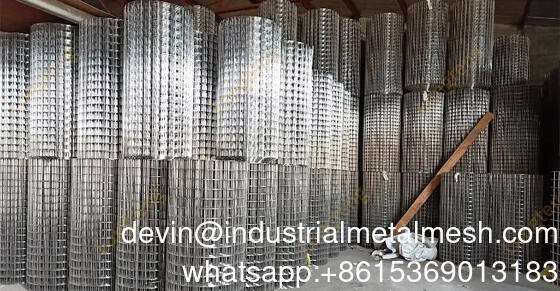 2.5mm 3.0mm DIP الساخن غلفانيزد لحام الشبكة السلكية الشبكة الفولاذية للإنشاءات