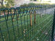 Double Loop Ornamental Wire Fencing Roll Top Triangle Bending BRC Welded