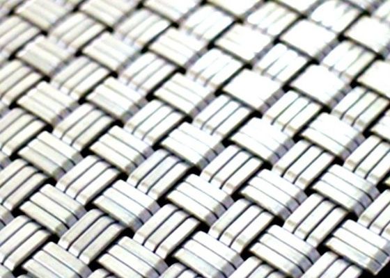 الديكورية Ss316 المعماري السلك المنسوج الشبكة المعدنية الشاشة المضغوطة للمباني واجهة