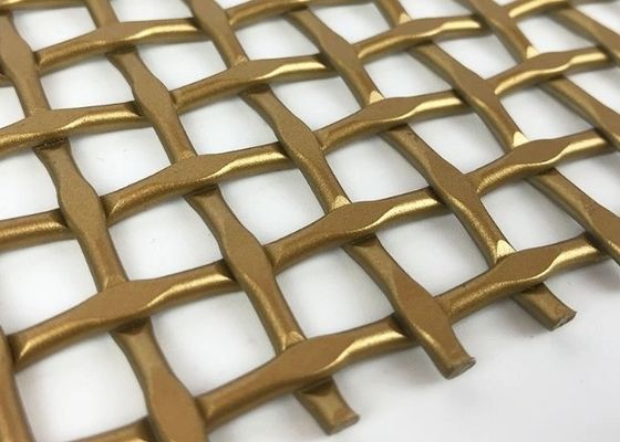 ألواح الشبكة السلكية الزخرفية من الفولاذ المقاوم للصدأ للتصميم الداخلي