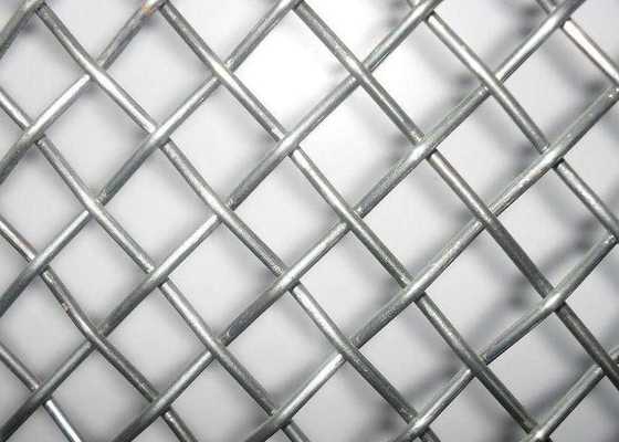 شبكة سلكية منسوجة من الفولاذ المقاوم للصدأ مقاس 2 مم للترشيح الأولي للتعدين