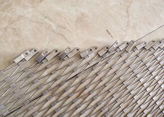 Xtend 7 × 7 7 × 19 الفولاذ المقاوم للصدأ سلك حبل شبكة نوع الطويق 304l
