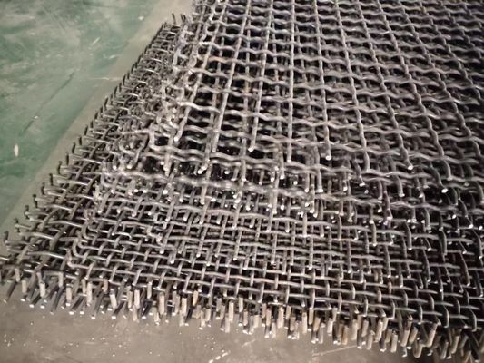 65mn صناع الشبكة السلكية المضغوطة للشاشة الاهتزازية الصلبة