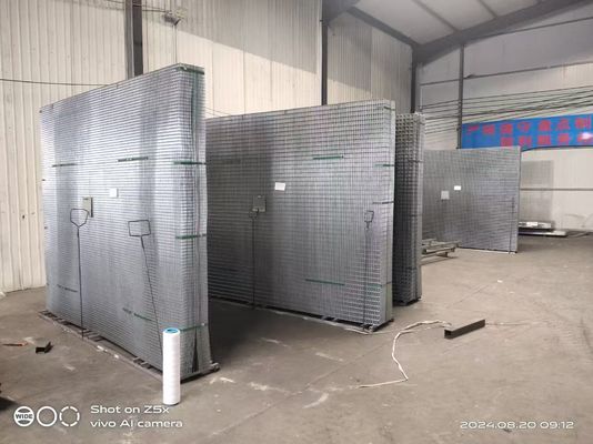 2 بوصة فتح لوحات الأسلاك الملحومة الثقيلة الفولاذ المقاوم للصدأ 304 Ss316 6 المقياس
