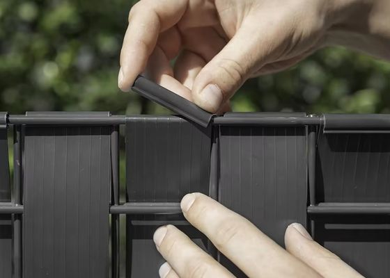بسهولة تجميع شريط الخصوصية PVC للسياج سلسلة الربط