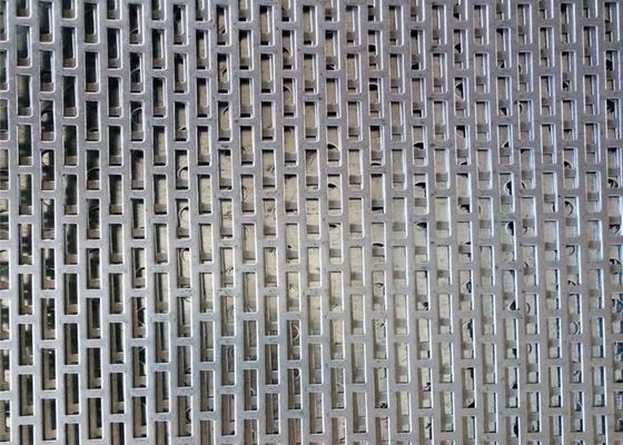شبكة ورقية مثقوبة معدنية للشاشات الزخرفية والمرشح
