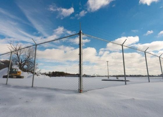 2.5mm-3.0mm حار DIP تسليط سلسلة وصلة السياج 9 مقياس