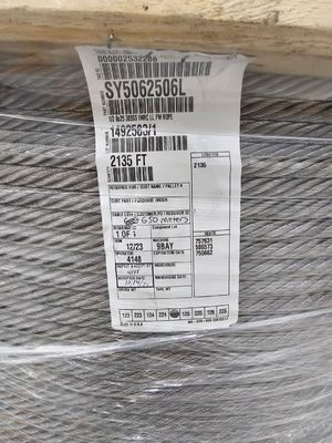 حبل أسلاك الفولاذ المجلفن Odm و Oem Ss 305