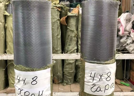 مواد البناء الموسعة شبكة معدنية لشاشة الجدار الزخرفية شبكة السياج