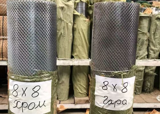 مسحوق المغلفة شبكة معدنية موسعة شبكة الماس شكل الثقب