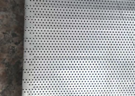 الفولاذ المقاوم للصدأ ميكرون حفرة مثقوبة الشبكة ورقة المعدن
