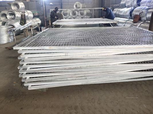 أستراليا الموحدة المجلفن شبكة السياج مؤقت المنقولة مع أقدام PVC