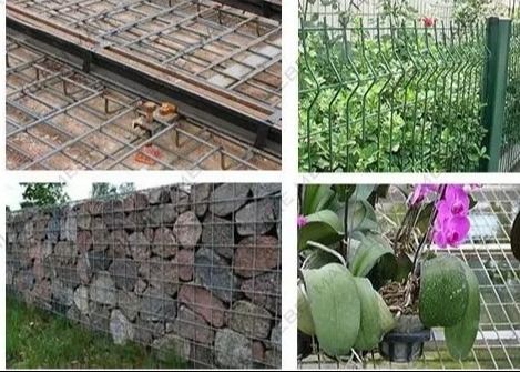 بولي كلوريد الفينيل مغلفنة الماس 0.5 مم شبكة أسلاك الحديد