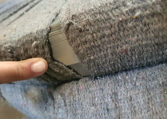 1.15mm-1.2mm سمك الشبكة المعدنية المثقوبة الشريط المعدني المثقب لصنع الأقفاص