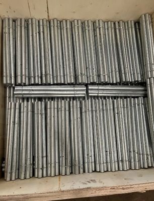 مواد بناء الصلب HDG حافة القضبان المستديرة 500mm الطول Q345B