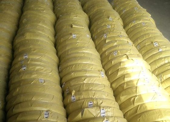 21 قياس تراجع الساخنة الكهربائية سلك الحديد المجلفن ملزم في فضي اللون