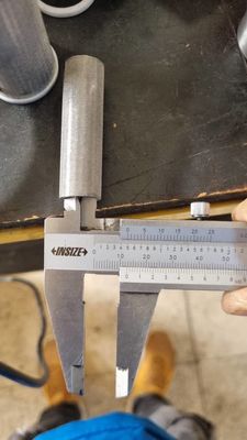 200 Micron Sintered Metal Filter Cartridge with 32mm Diameter and 60mm Length for Industrial Filtration