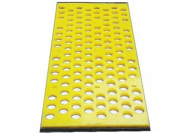 لا تربط أو المسببة للعمى شبكة الشاشة التعدين البولي يوريثان خصيصا لنزح المياه