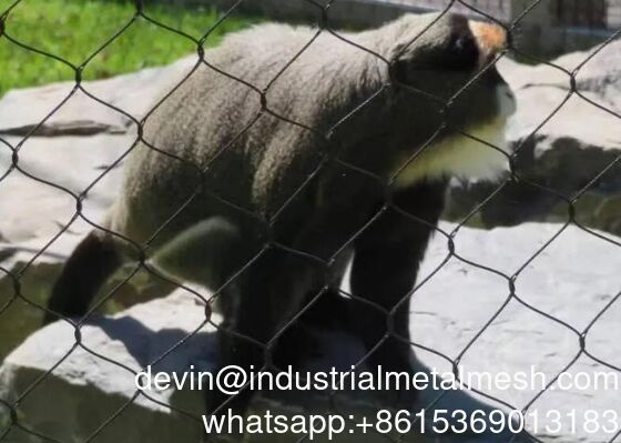 شبكة حبل من الفولاذ المقاوم للصدأ المرنة للبيع الساخن