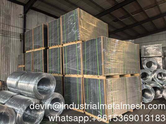 24 أحجام لفائف شبك سلك ملحوم بسماكة 13 مم معتمدة وفقًا لمعايير BS لمشاريع البناء الصناعية والأمنية