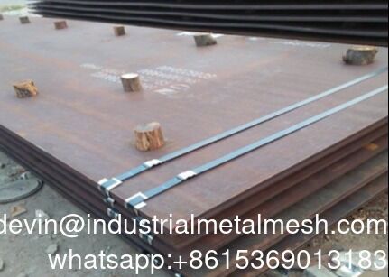 صفيحة فولاذ كربوني مثقبة SS400 للوحة الغربلة