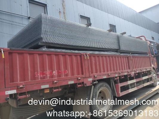 ألواح شبكية سلكية ملحومة مغلفة بمادة PVC للزراعة