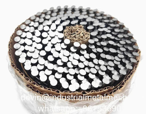 15 درجة المسالك الخشبية المسالك الملفوفة المسامير 2" 50mm