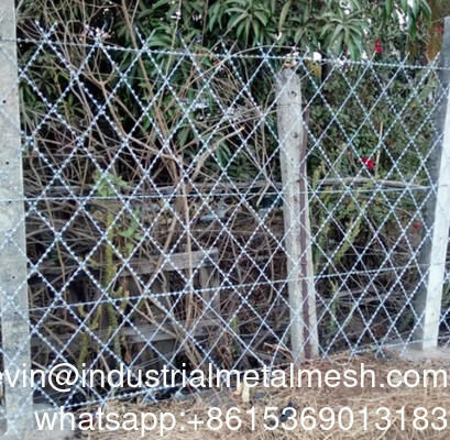 شبكة أسلاك شائكة ملحومة مضادة للسرقة