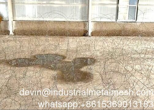 عقبات فولاذية غير واضحة (بوتانكا) مع محيط 10 أمتار